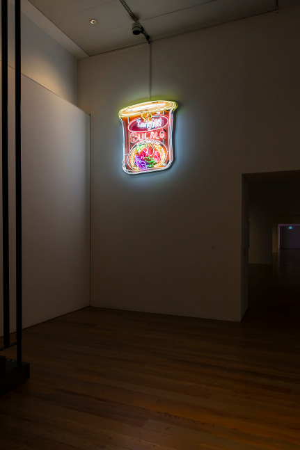 Installation view, Tschabalala Self, Fresh Window: The Art of Display &amp;amp; Display of Art, Museum Tinguely, Basel, 2024