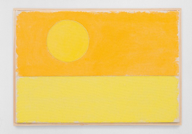 UGO RONDINONE

vierundzwanzigsterjunizweitausendundzwanzig&amp;nbsp;

(June 24, 2020)

2020

Watercolor on canvas, artist&amp;#39;s frame

Frame 29 x 42 x 2.5 cm / 11 1/2 x 16 1/2 x 1 in

RONDI48422