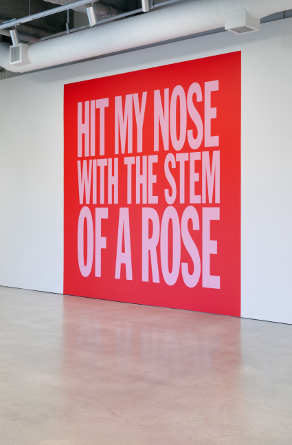 Installation view, John Giorno, No Nostalgia, Marciano Art Foundation, Los Angeles, 2025