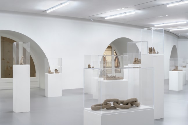 Installation view, Peter Fischli David Weiss, Suddenly This Overview, Pinault Collection, Bourse de Commerce, Paris, 2024