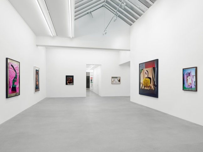 installation view of Lucas Blalock