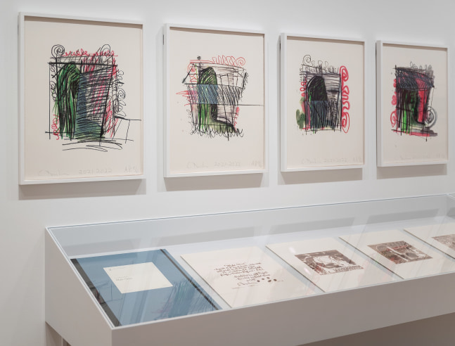 installation view Carroll Dunham Nasjonalmuseet Oslo