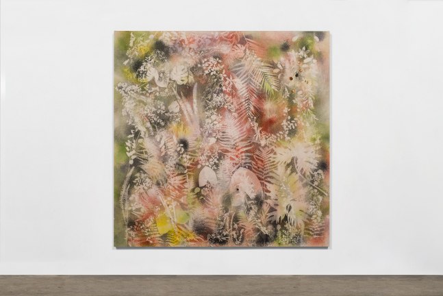 Sam Falls  Three Graces  2020–2021  Pigment on canvas