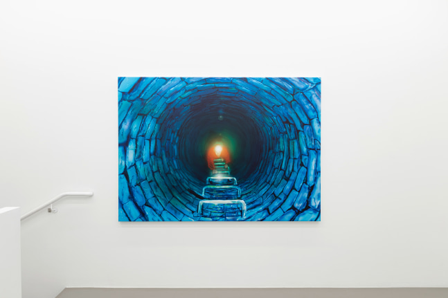 Installation view, Louisa Gagliardi, Whereabouts, Galerie Eva Presenhuber, Vienna, 2024