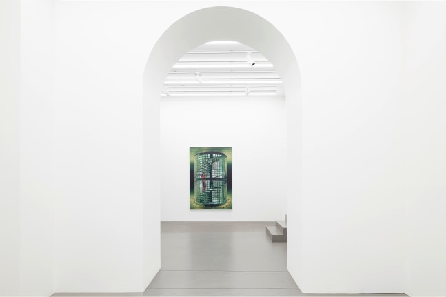 Installation view, Louisa Gagliardi, Whereabouts, Galerie Eva Presenhuber, Vienna, 2024
