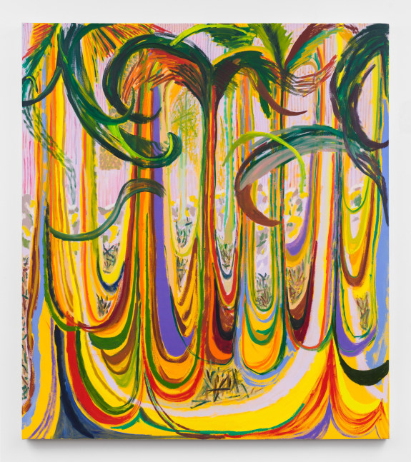 Painting by Shara Hughes