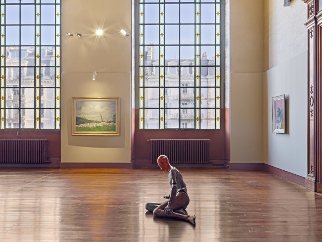 Installation view, Ugo Rondinone, when the sun goes down and the moon comes up, Musée d'art et d'histoire, Geneva, 2023