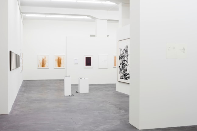Installation view, Works on Paper, Galerie Eva Presenhuber, L&amp;ouml;wenbr&amp;auml;u Areal, Zurich, 2015