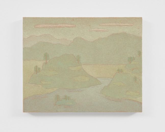 painting of a landscape by John Dilg