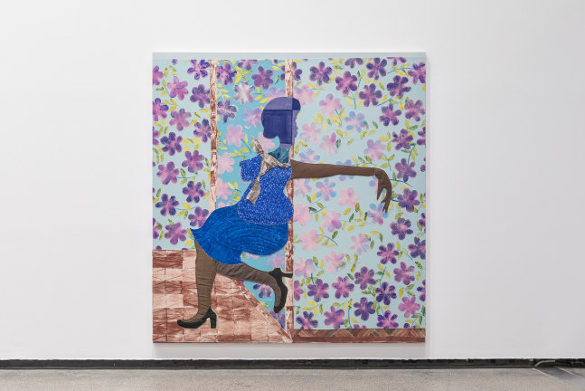 Installation view, Tschabalala Self, Skin Tight, Australian Centre for Contemporary Art, Melbourne, 2025