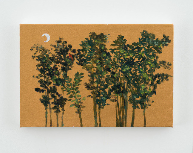 the lookout at the grove of the gods 

2019

Water soluble oil color and acrylic on canvas

20.5 x 30.5 cm / 8 x 12 in

&amp;copy; Karen Kilimnik