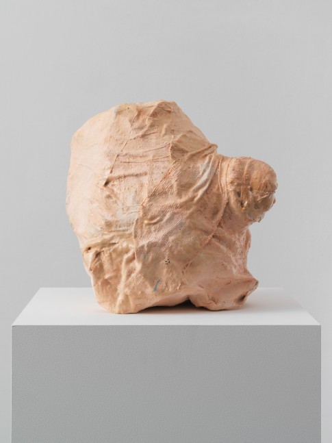 Georg Sch&amp;ouml;llhammer, ein Glücksbringer

1992

Polyester, plaster, painted gauze bandage

Pedestal 128 x 76 x 86 cm / 50 3/8 x 29 7/8 x 33 7/8 in

Object 30 x 39 x 35 cm / 11 3/4 x 15 3/8 x 13 3/4 in

&amp;copy; Franz West