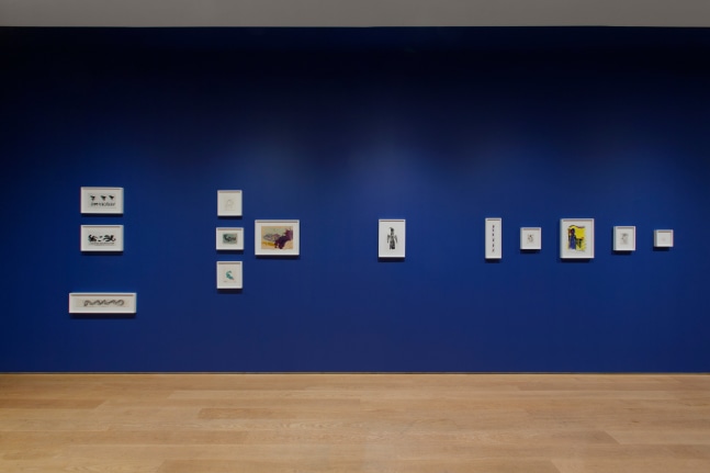 Installation view, Josh Smith, Life Drawing, The Drawing Center, New York, 2024