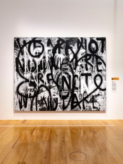 Installation view, Adam Pendleton, The Culture, Schirn Kunsthalle, Frankfurt, 2024