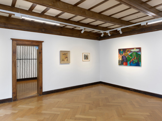 Installation views, Valentin Carron, Learning from Martigny, Le Manoir de la Ville de Martigny, 2024