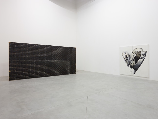 Installation view of works by various artists
