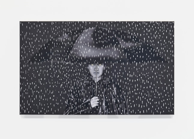 Cats and Dogs 

2025

24k gold leaf, nail polish remover, ink on PVC

90 x 150 cm / 35 3/8 x 59 in

&amp;copy; Louisa Gagliardi