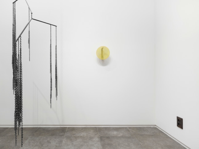 Installation view, Martin Boyce, Celestial Snowdrops, Galerie Eva Presenhuber x P21, Seoul, 2024
