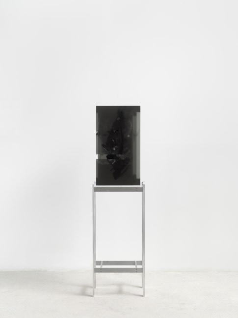 Wraith

2021
Tesla headlight, polyurethane resin, and aluminum stand with acrylic
Object 64 x 35.5 x 24 cm / 25 1/4 x 14 x 9 1/2 in
Pedestal 91.5 x 42 x 29 cm / 36 x 16 1/2 x 11 1/2 in
Total dims. 155.5 x 42 x 29 cm / 61 1/4 x 16 1/2 x 11 1/2 in

&amp;copy; Matthew Angelo Harrison