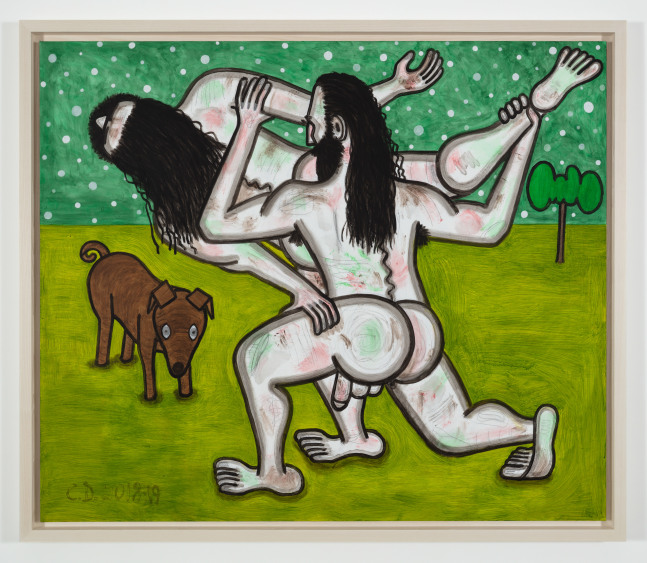 painting by Carroll Dunham