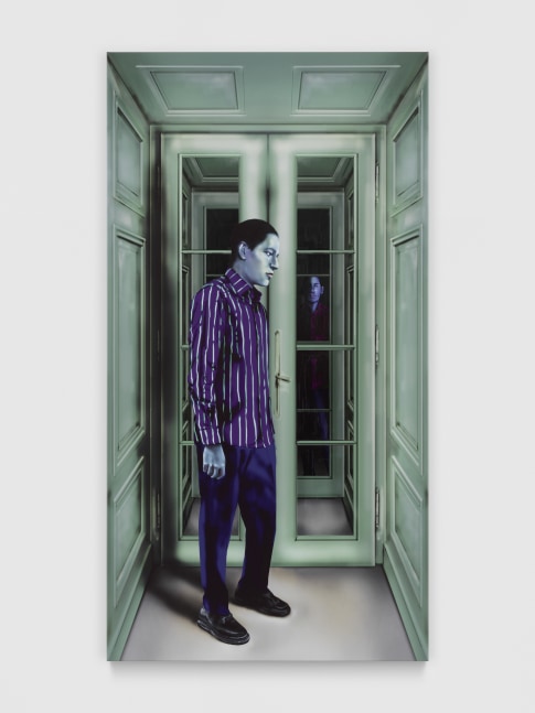 Reunion (Room 2)

2025

Gel medium, nail polish, ink on PVC

170 x 90 cm / 66 7/8 x 35 3/8 in

&amp;copy; Louisa Gagliardi