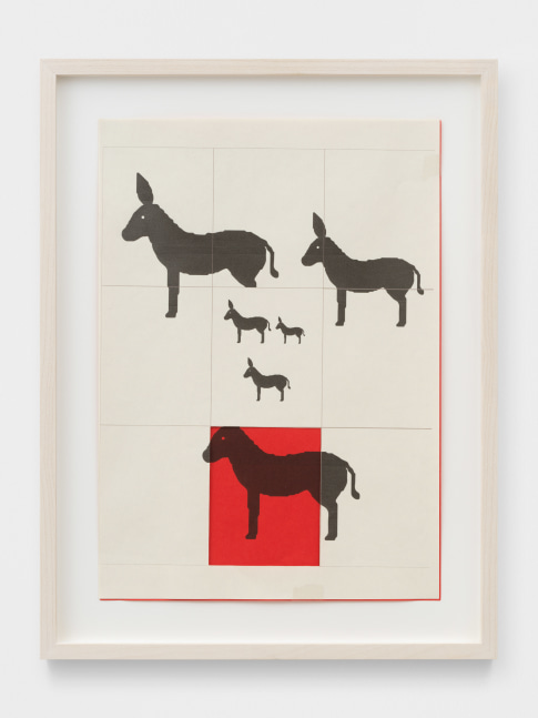 Collage by Valentin Carron