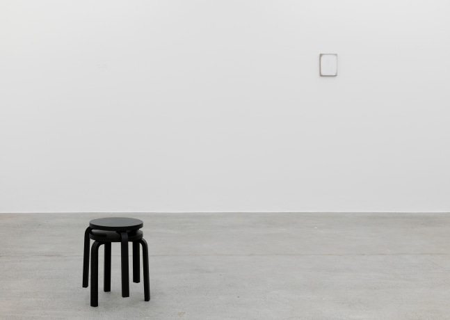 Installation view of Ugo Rondinone Scholar Rock sculptures