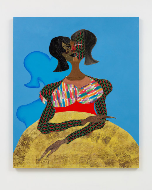 Work by Tschabalala Self