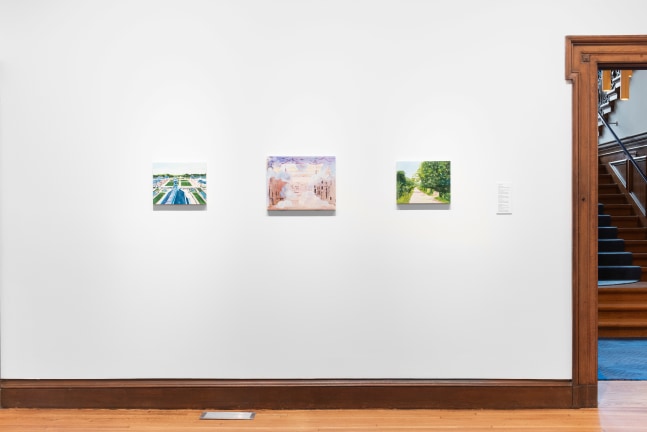 Installation view, Karen Kilimnik, (re)FOCUS, Philadelphia Art Alliance, Philadelphia, 2024