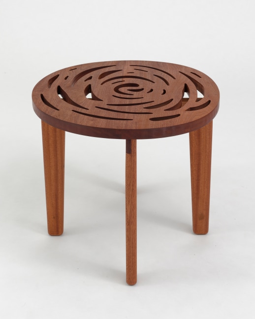 Spiral Wooden Side-Table

2024

Oil on African Mahogany

Open edition

53.5 x 57.5 x 54 cm / 21 x 22 5/8 x 21 1/8 in

&amp;copy; Tschabalala Self