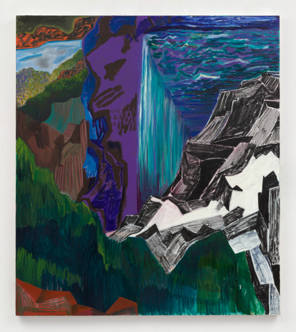 Painting by Shara Hughes