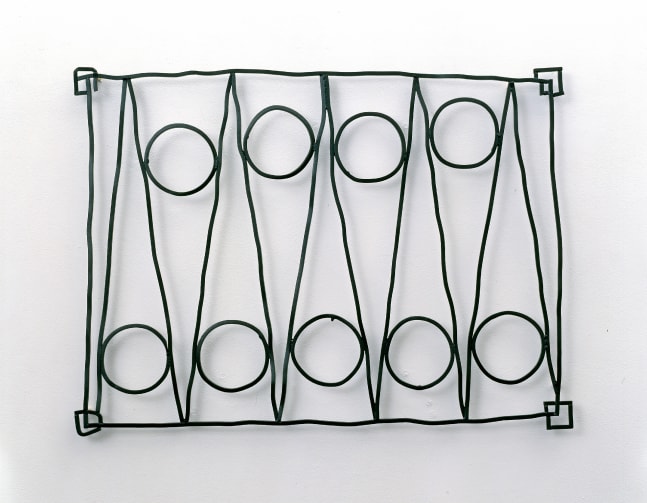 Wall work by Valentin Carron