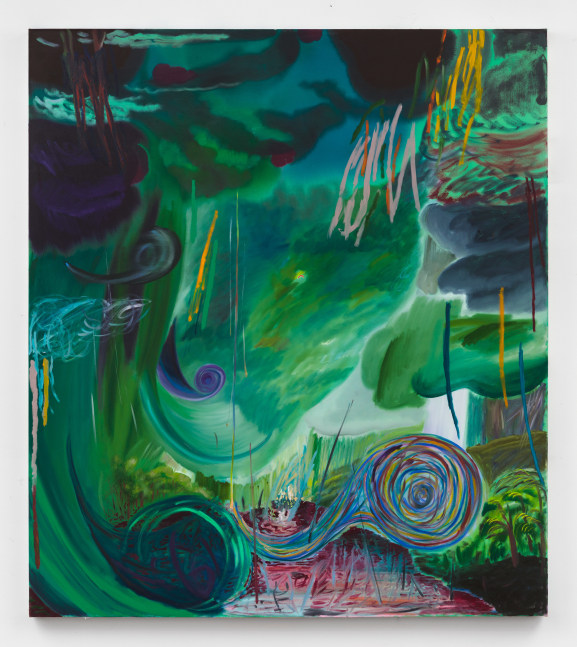 Landscape painting by Shara Hughes