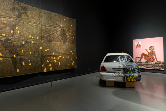 Installation view, The Culture: Hip Hop and Contemporary Art in the 21st Century, Baltimore Museum of Art, Baltimore, 2023