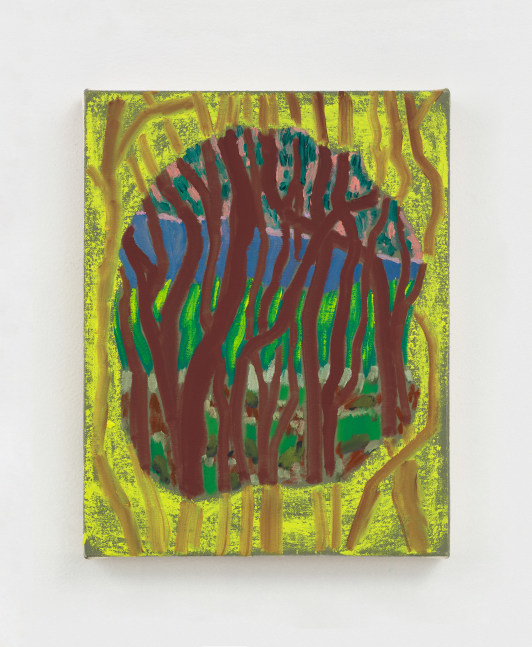 Painting by Shara Hughes