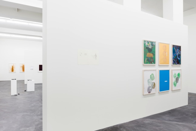 Installation view, Works on Paper, Galerie Eva Presenhuber, L&amp;ouml;wenbr&amp;auml;u Areal, Zurich, 2015