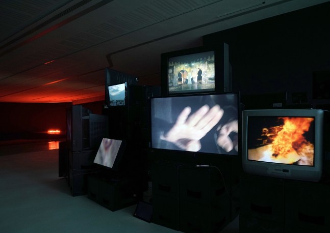 Installation view, Douglas Gordon,&amp;nbsp;Pretty much every film and video work from about 1992 until now&amp;rsquo;ish&amp;hellip;, MAXXI Museum, Rome, 2025