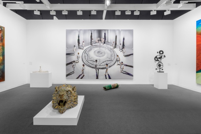 Installation view, Galerie Eva Presenhuber, Paris+ par Art Basel 2023, Paris, 2023