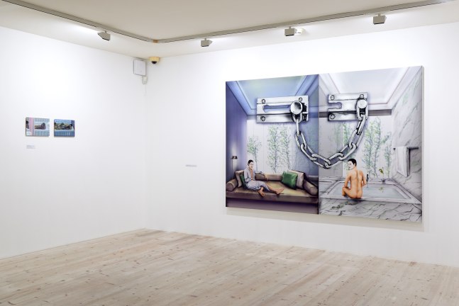 Installation view, Louisa Gagliardi,&amp;nbsp;Come-back! L&amp;rsquo;art figuratif en Suisse: une sc&amp;egrave;ne au f&amp;eacute;minin, Mus&amp;eacute;e d&amp;#39;Art de Pully, Pully, 2025