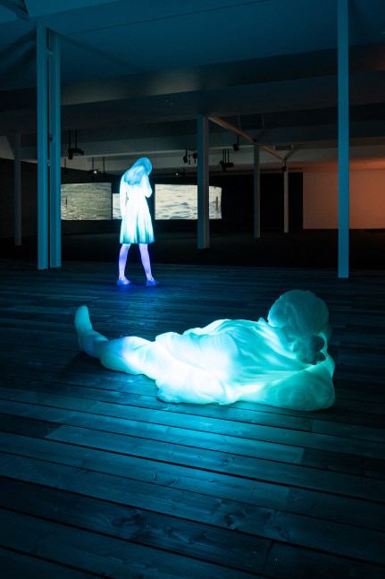 Installation view, Doug Aitken, Return to the Real, Schauwerk, Sindelfingen, 2023