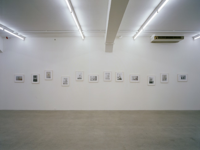 Installation view of Peter Fischli David Weiss photography exhibition
