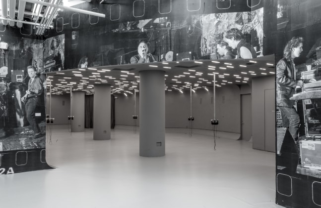 Installation view of works by John Giorno