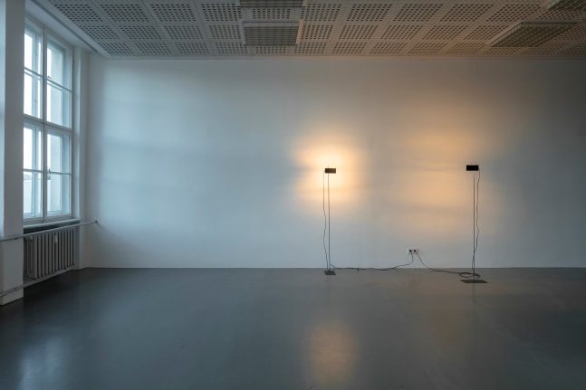 Installation views, Martin Boyce, Douglas Gordon, Franz West, Lamps and Furniture,&amp;nbsp;Haubrok Foundation, Berlin, 2025