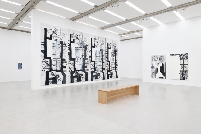 Installation view, Tobias Pils, Shh, mumok, Vienna, 2025