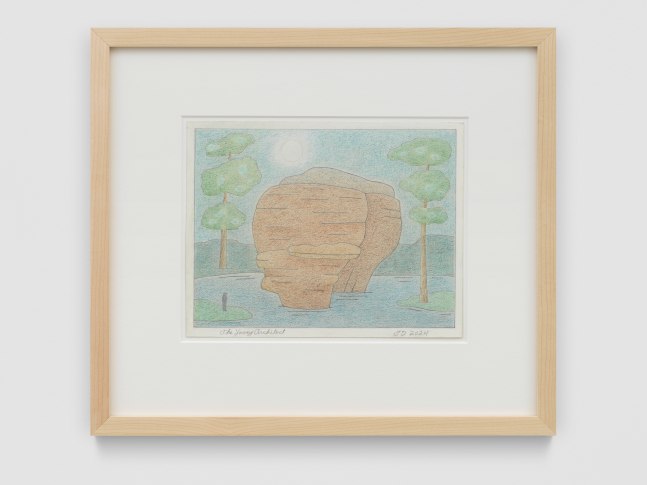 The Young Architect

2024

Colored pencil and graphite pencil on Arches hot press paper

Sheet 18 x 23 cm / 7 x 9 in

Frame 33.5 x 38.5 x 3 cm / 13 1/4 x 15 1/8 x 1 1/8 in

&amp;copy; John Dilg