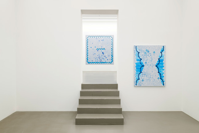 Installation view, Amy Feldman, Good Fortune, Galerie Eva Presenhuber, Vienna, 2025