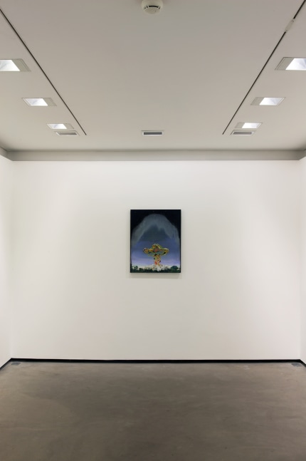 Installation view of paintings by Verne Dawson