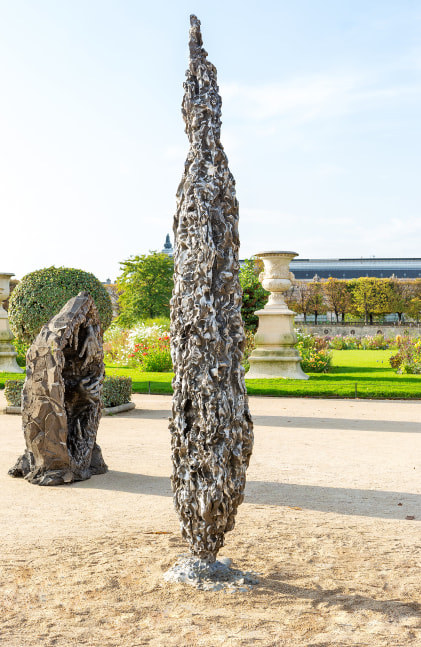 Installation view of sculptures by Jean-Marie Appriou