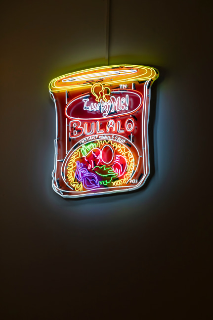 Installation view, Tschabalala Self, Fresh Window: The Art of Display &amp;amp; Display of Art, Museum Tinguely, Basel, 2024