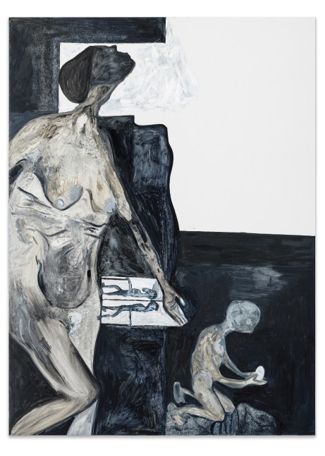 A found egg 

2023

Oil on canvas

270 x 199 x 4 cm / 106 1/4 x 78 3/8 x 1 5/8 in

&amp;copy; Tobias Pils